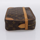 LOUIS VUITTON Monogram Compiegne 28 Clutch Bag M51845 LV Auth BA15562-4