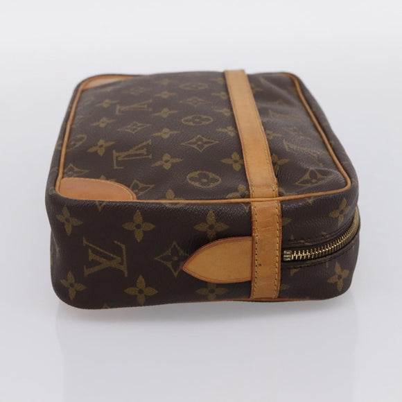 LOUIS VUITTON Monogram Compiegne 28 Clutch Bag M51845 LV Auth BA15562