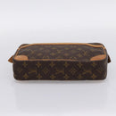 LOUIS VUITTON Monogram Compiegne 28 Clutch Bag M51845 LV Auth BA15562-6