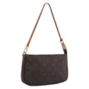 LOUIS VUITTON Monogram Pochette Accessoires Pouch M51980 LV Auth BA15564-1