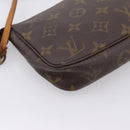 LOUIS VUITTON Monogram Pochette Accessoires Pouch M51980 LV Auth BA15564-18