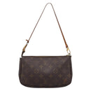 LOUIS VUITTON Monogram Pochette Accessoires Pouch M51980 LV Auth BA15564-2