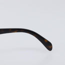 PRADA Sunglasses Plastic Black Gold Tone Auth BA15566V-11