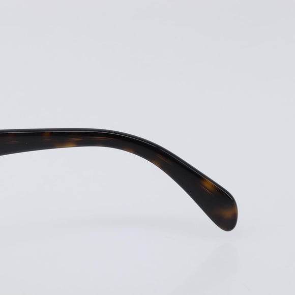 PRADA Sunglasses Plastic Black Gold Tone Auth BA15566V