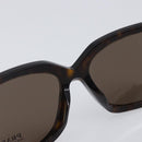 PRADA Sunglasses Plastic Black Gold Tone Auth BA15566V-12