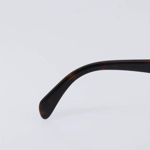 PRADA Sunglasses Plastic Black Gold Tone Auth BA15566V