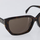 PRADA Sunglasses Plastic Black Gold Tone Auth BA15566V-6