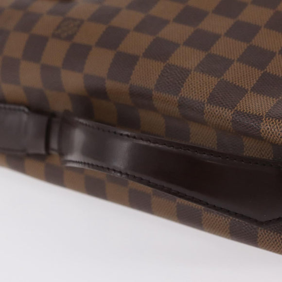 LOUIS VUITTON Damier Ebene Broadway Shoulder Bag N42270 LV Auth BA15571