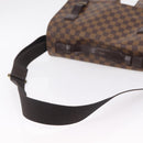 LOUIS VUITTON Damier Ebene Broadway Shoulder Bag N42270 LV Auth BA15571-9