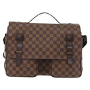 LOUIS VUITTON Damier Ebene Broadway Shoulder Bag N42270 LV Auth BA15571-13