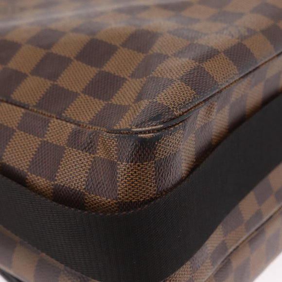LOUIS VUITTON Damier Ebene Broadway Shoulder Bag N42270 LV Auth BA15571