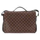 LOUIS VUITTON Damier Ebene Broadway Shoulder Bag N42270 LV Auth BA15571-2