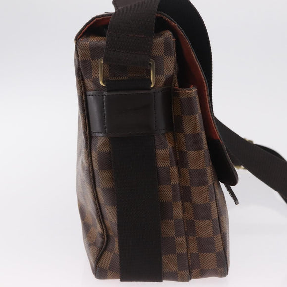 LOUIS VUITTON Damier Ebene Broadway Shoulder Bag N42270 LV Auth BA15571