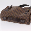 LOUIS VUITTON Damier Ebene Broadway Shoulder Bag N42270 LV Auth BA15571-14