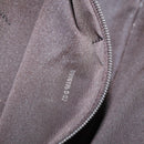 FENDI Zucca Canvas Mamma Baguette Shoulder Bag Black Silver Auth BA15572A-11