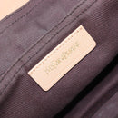 SAINT LAURENT Muse To Hand Bag Leather 2way Beige Gold Tone 283761 Auth BA15574A-22