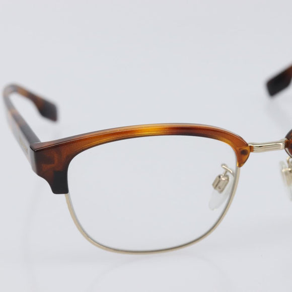 BURBERRY Glasses Sunglasses Plastic 3 Set Brown Gold Auth BA15576