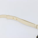 Chloe Roy Shoulder Bag Leather Ivory Gold Tone Auth BA15577A-16