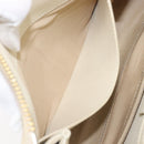 Chloe Roy Shoulder Bag Leather Ivory Gold Tone Auth BA15577A-27