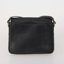 Burberrys Shoulder Bag Leather 2 Set Black Navy Auth BA15578-3