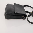 Burberrys Shoulder Bag Leather 2 Set Black Navy Auth BA15578-4