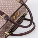 LOUIS VUITTON Monogram Idylle Epope Boston Bag Sepia M23208 LV Auth BA15581-9