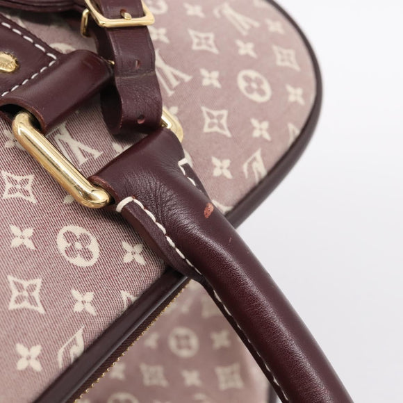 LOUIS VUITTON Monogram Idylle Epope Boston Bag Sepia M23208 LV Auth BA15581