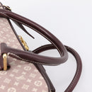 LOUIS VUITTON Monogram Idylle Epope Boston Bag Sepia M23208 LV Auth BA15581-18