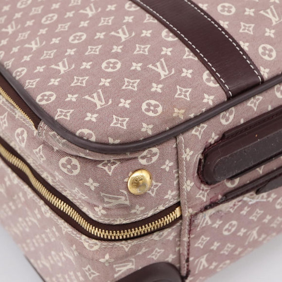 LOUIS VUITTON Monogram Idylle Epope Boston Bag Sepia M23208 LV Auth BA15581