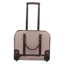 LOUIS VUITTON Monogram Idylle Epope Boston Bag Sepia M23208 LV Auth BA15581-2