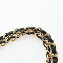 CHANEL V-stitch Chevron Double Flap Matelasse 25 Chain Shoulder Auth BA15583V-8