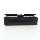 CHANEL V-stitch Chevron Double Flap Matelasse 25 Chain Shoulder Auth BA15583V-9