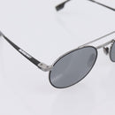 BURBERRY Sunglasses Metal Black Silver Auth BA15586V-6