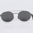 BURBERRY Sunglasses Metal Black Silver Auth BA15586V-8