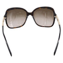 BVLGARI Sunglasses Plastic Brown Gold Tone Auth BA15587V-2