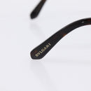 BVLGARI Sunglasses Plastic Brown Gold Tone Auth BA15587V-4
