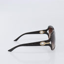 Christian Dior Sunglasses plastic Dark Brown Gold Tone Auth BA15592V-5