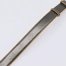LOUIS VUITTON Monogram Mat Ceinture Belt Noir M6858 LV Auth BA15595-13