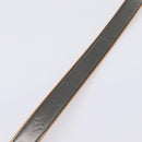 LOUIS VUITTON Monogram Mat Ceinture Belt Noir M6858 LV Auth BA15595-14