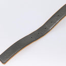LOUIS VUITTON Monogram Mat Ceinture Belt Noir M6858 LV Auth BA15595-15