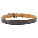 LOUIS VUITTON Monogram Mat Ceinture Belt Noir M6858 LV Auth BA15595-2