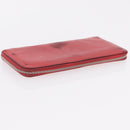 HERMES Miumiu Wallet Coin Purse Wallet Leather 7 Set Black Pink Auth BA15600-17