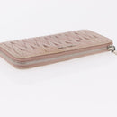 HERMES Miumiu Wallet Coin Purse Wallet Leather 7 Set Black Pink Auth BA15600-23