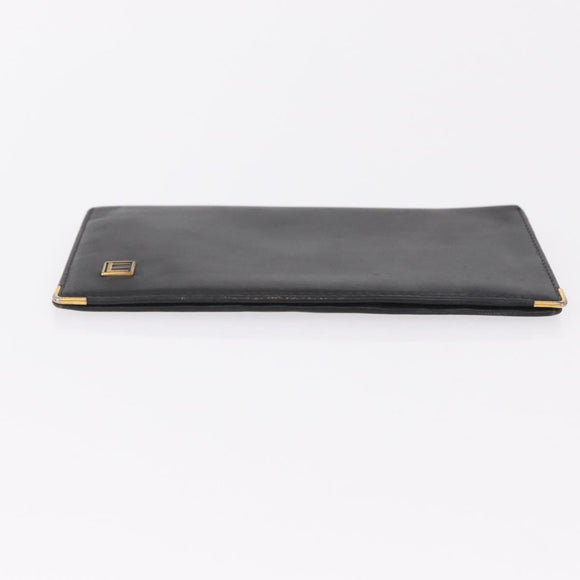 HERMES Miumiu Wallet Coin Purse Wallet Leather 7 Set Black Pink Auth BA15600