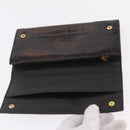 HERMES Miumiu Wallet Coin Purse Wallet Leather 7 Set Black Pink Auth BA15600-39