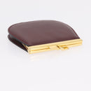 HERMES Miumiu Wallet Coin Purse Wallet Leather 7 Set Black Pink Auth BA15600-42