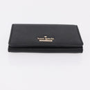 HERMES Miumiu Wallet Coin Purse Wallet Leather 7 Set Black Pink Auth BA15600-6