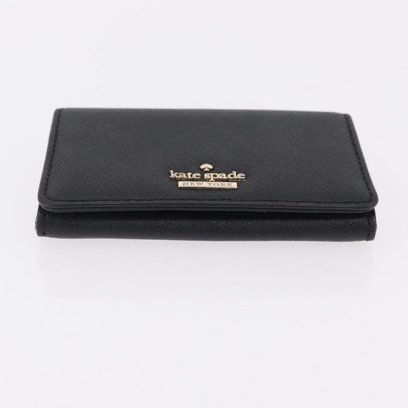 HERMES Miumiu Wallet Coin Purse Wallet Leather 7 Set Black Pink Auth BA15600