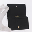 HERMES Miumiu Wallet Coin Purse Wallet Leather 7 Set Black Pink Auth BA15600-8