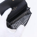 HERMES Miumiu Wallet Coin Purse Wallet Leather 7 Set Black Pink Auth BA15600-9